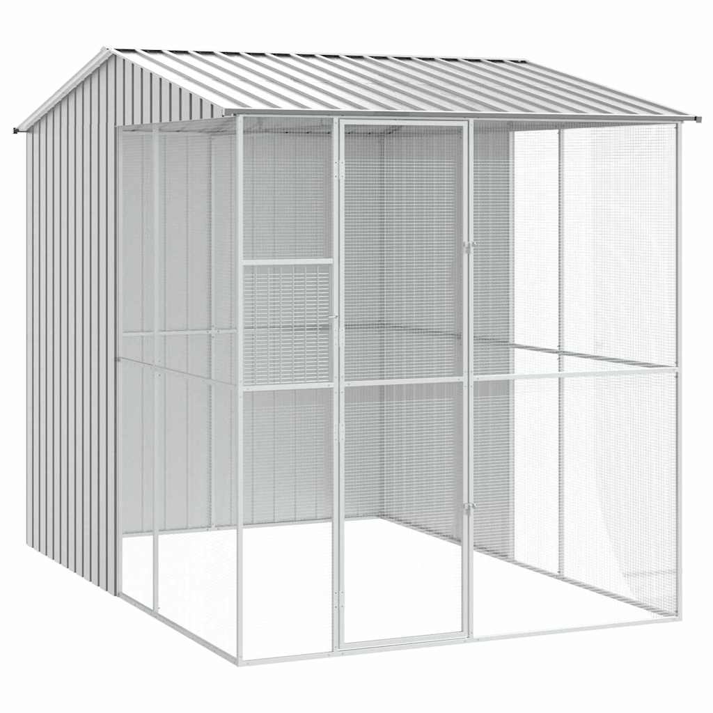 Gaiola para Pássaros Cinzeto 215 x 310 x 247 cm Aço galvanizado
