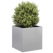 Planter 40x40x40 cm aço galvanizado