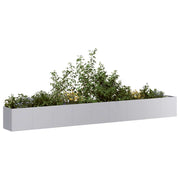 Planter 360x40x40 cm aço galvanizado