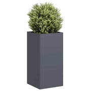 Vaso/floreira 40x40x80 cm aço laminado a frio antracite