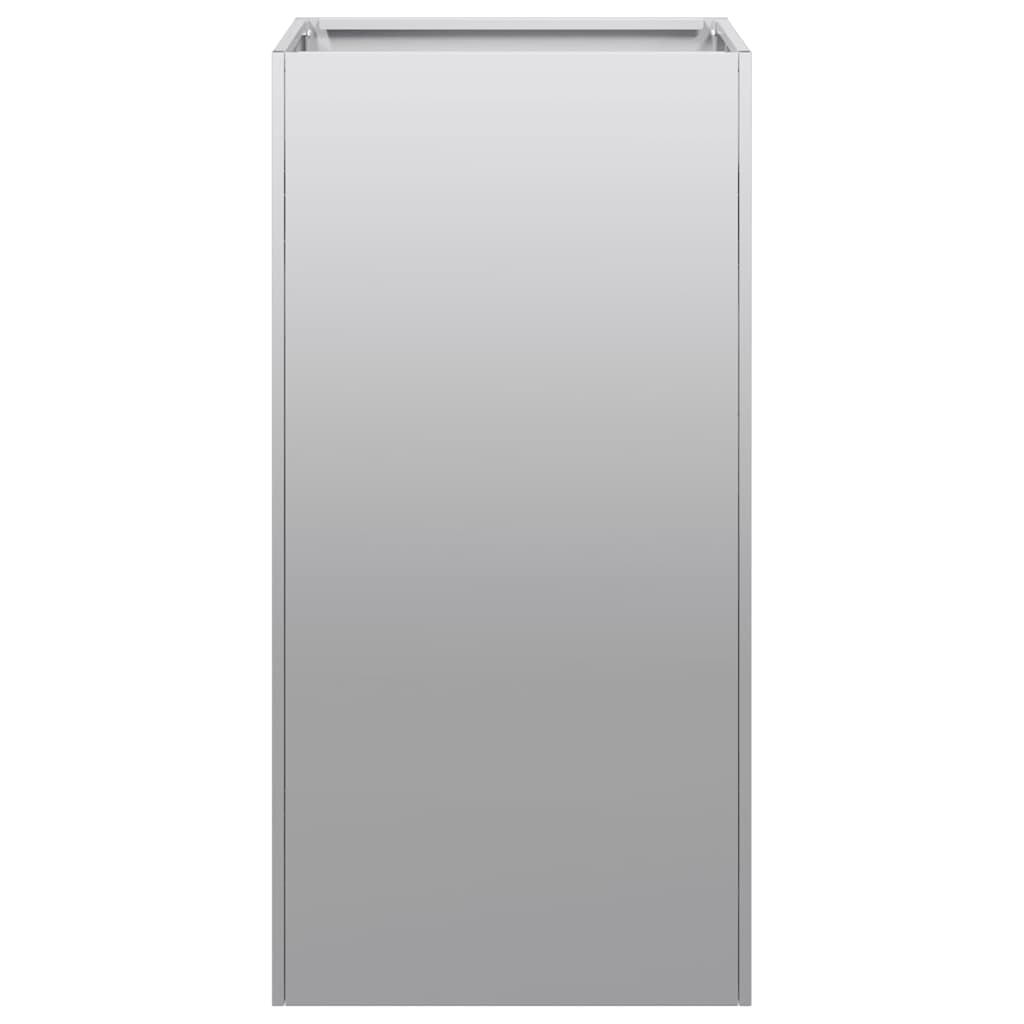 Planter 40x40x80 cm aço galvanizado