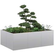 Planter 120x80x40 cm aço galvanizado