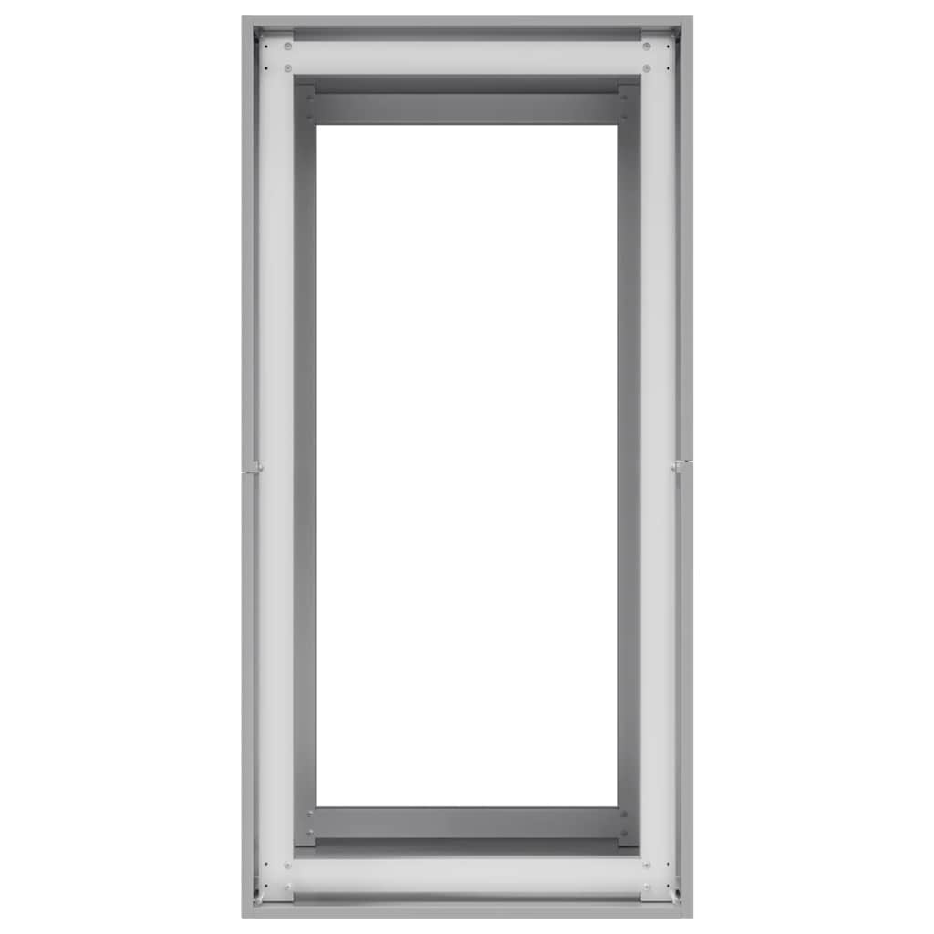 Planter 40x80x80 cm aço galvanizado