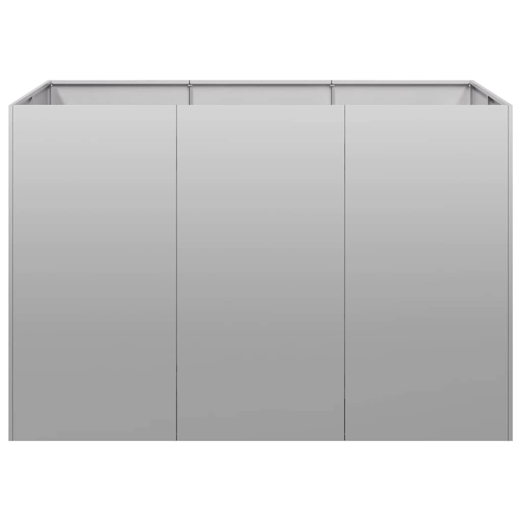 Planter 120x80x80 cm aço galvanizado