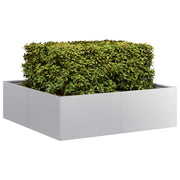 Vaso/floreira 100x100x30 cm aço galvanizado