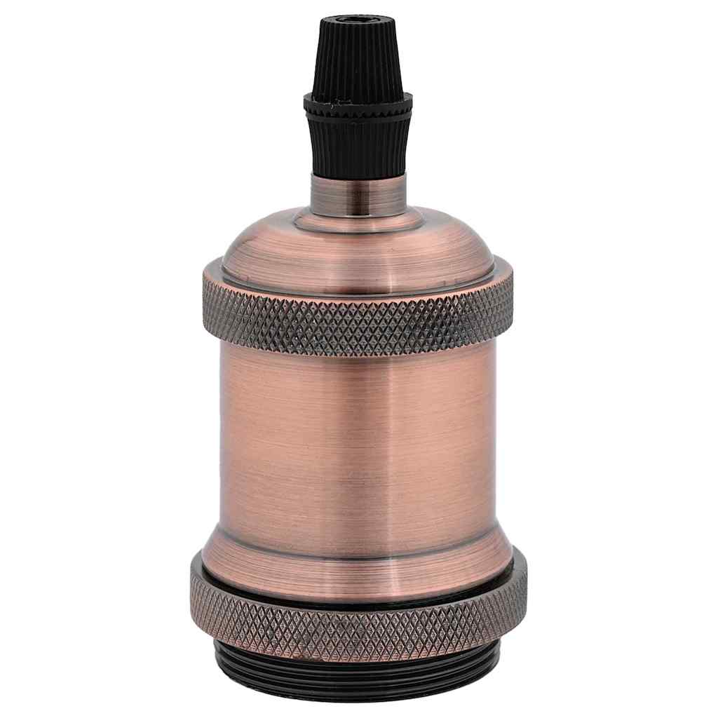 Casquilhos de lâmpadas 2 pcs Bronze vermelho E27