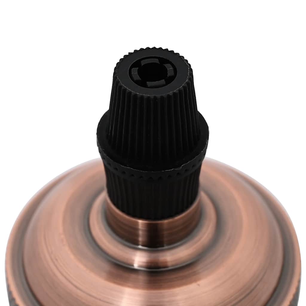 Casquilhos de lâmpadas 2 pcs Bronze vermelho E27