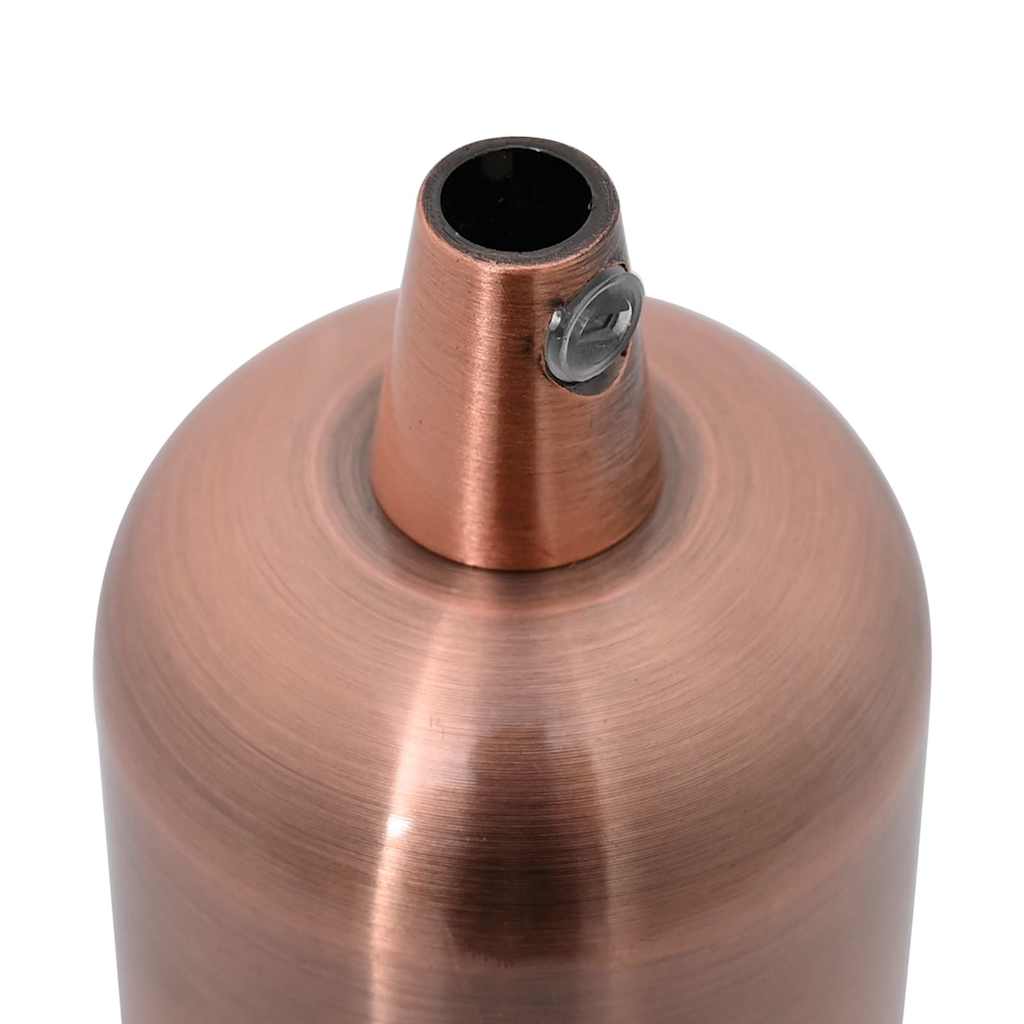 Casquilhos de lâmpadas 2 pcs Bronze vermelho E27