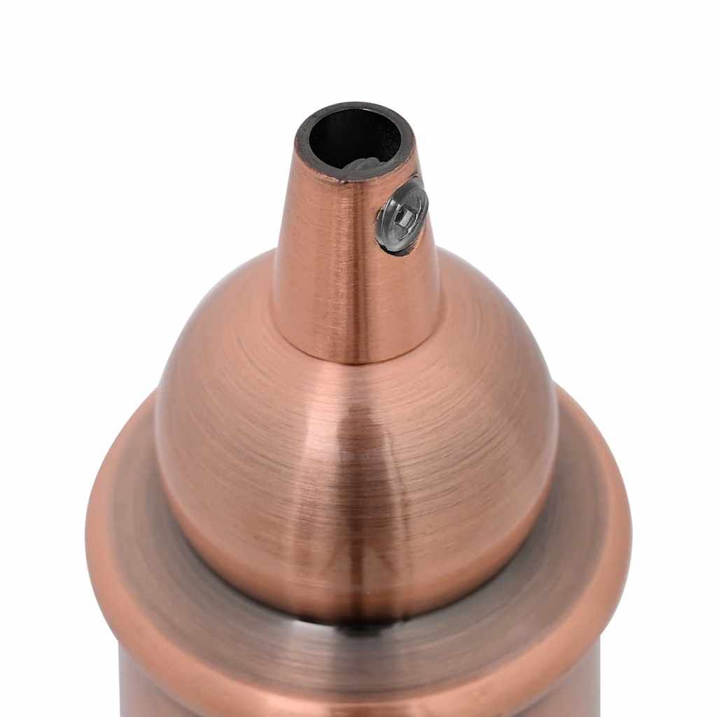 Casquilhos de lâmpadas 2 pcs Bronze vermelho E27