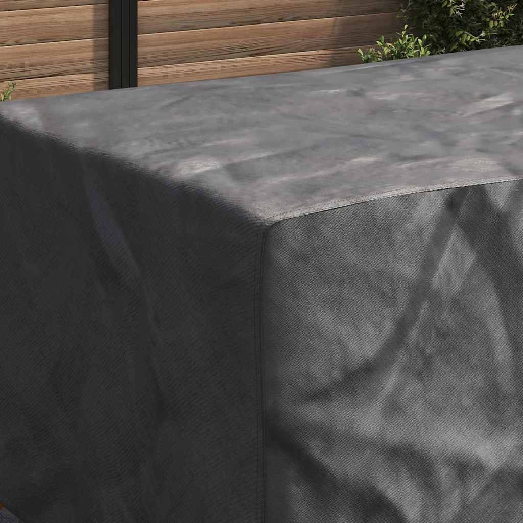 Capa para móveis de exterior Preto 270 x 110 x 70 cm 420D
