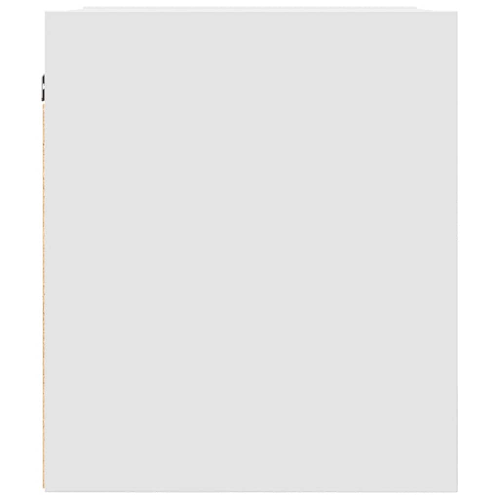 Mesas de cabeceira de parede 2 pcs 38x34x40cm branco