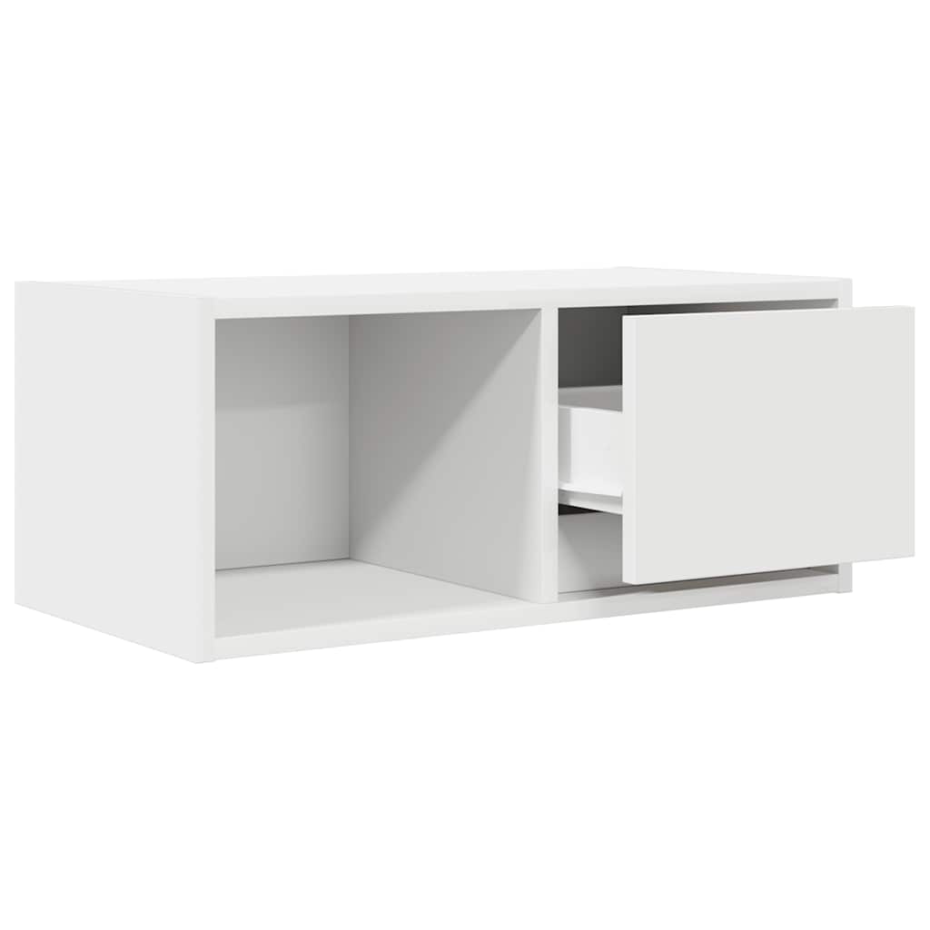 Móveis de TV 2 pcs 60x31x25,5 cm deriv. madeira branco
