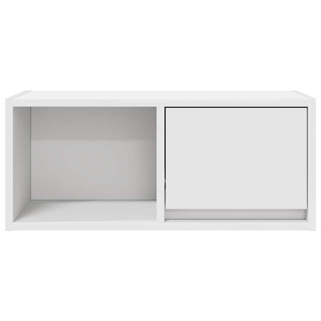 Móveis de TV 2 pcs 60x31x25,5 cm deriv. madeira branco