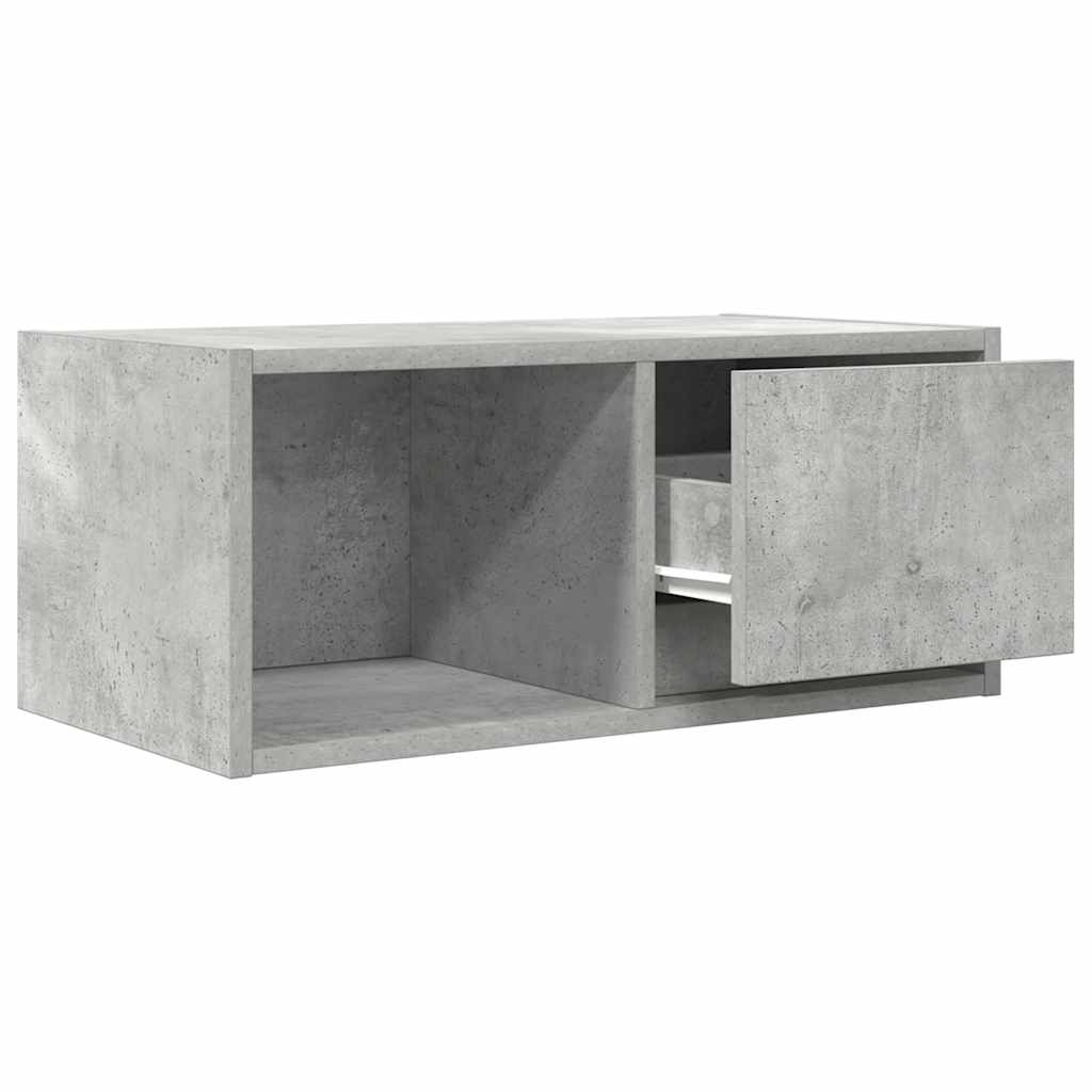 Móvel de TV 60x31x25,5 cm derivados de madeira cinza cimento