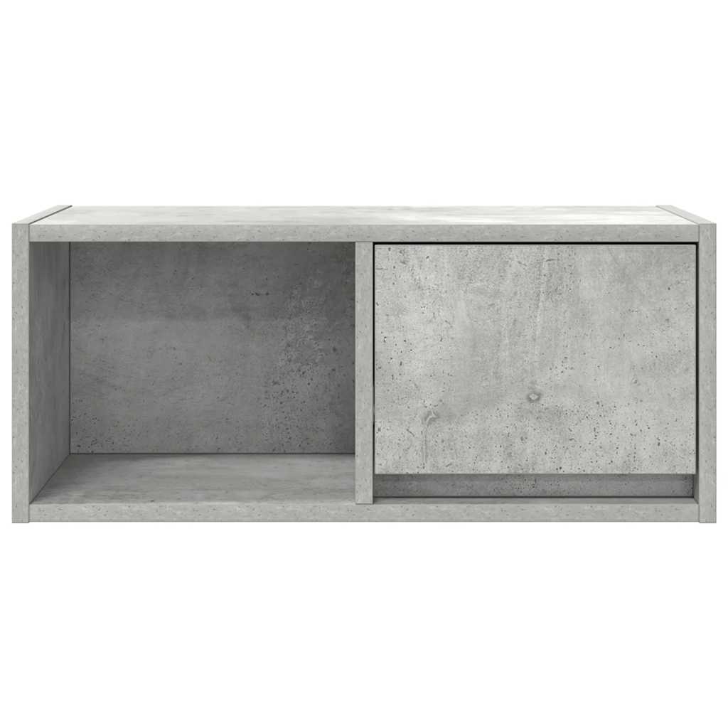 Móvel de TV 60x31x25,5 cm derivados de madeira cinza cimento