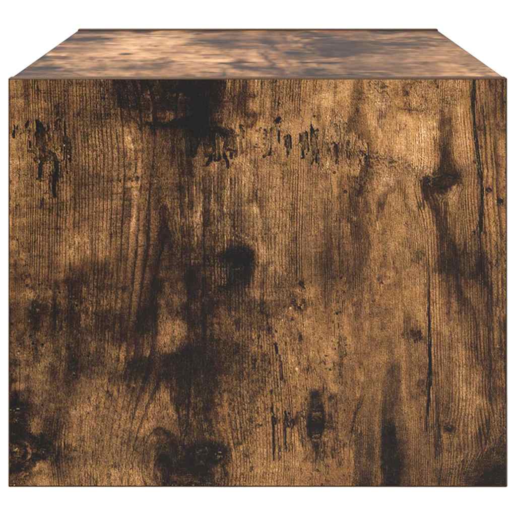 Móveis de TV 2pcs 60x31x25,5cm deriv. madeira carvalho fumado