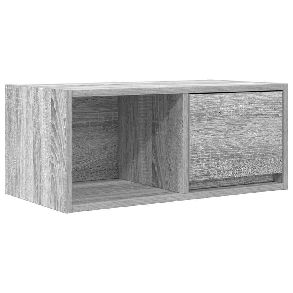 Móveis TV 2 pcs 60x31x25,5 cm derivados madeira cinzento sonoma