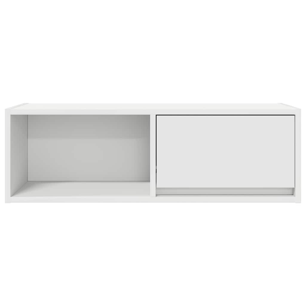 Móvel p/ TV 80x31x25,5 cm derivados de madeira branco