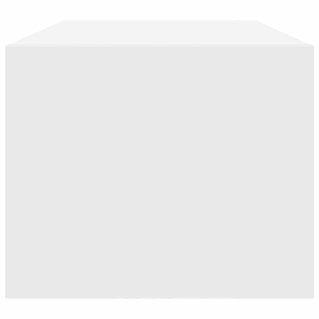 Móvel p/ TV 80x31x25,5 cm derivados de madeira branco