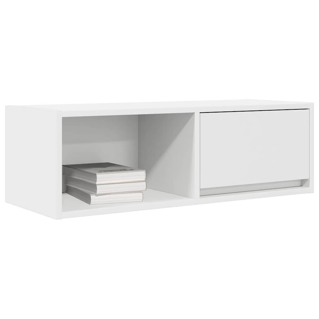 Móveis de TV 2 pcs 80x31x25,5 cm deriv. madeira branco