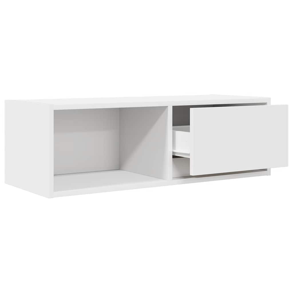 Móveis de TV 2 pcs 80x31x25,5 cm deriv. madeira branco