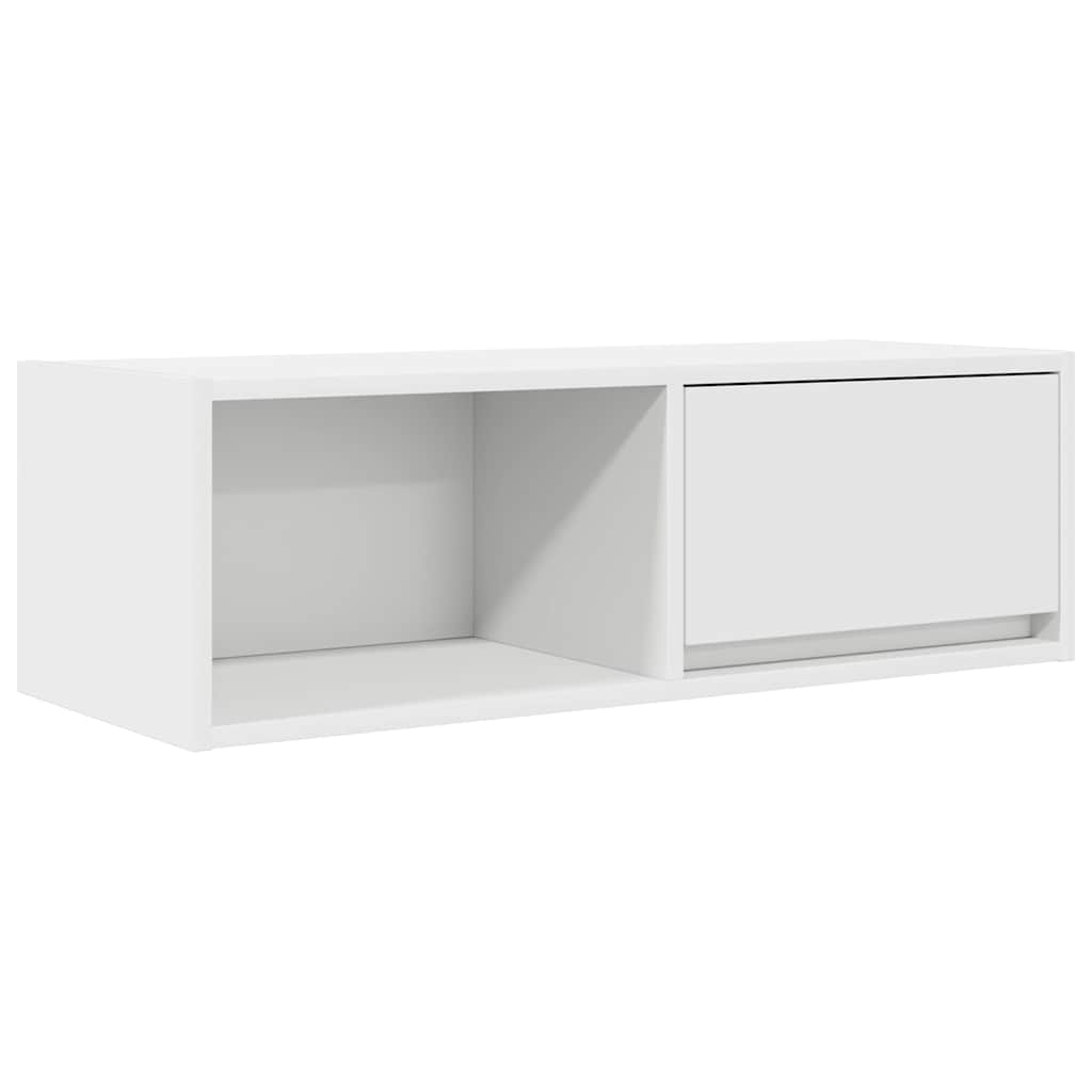 Móveis de TV 2 pcs 80x31x25,5 cm deriv. madeira branco