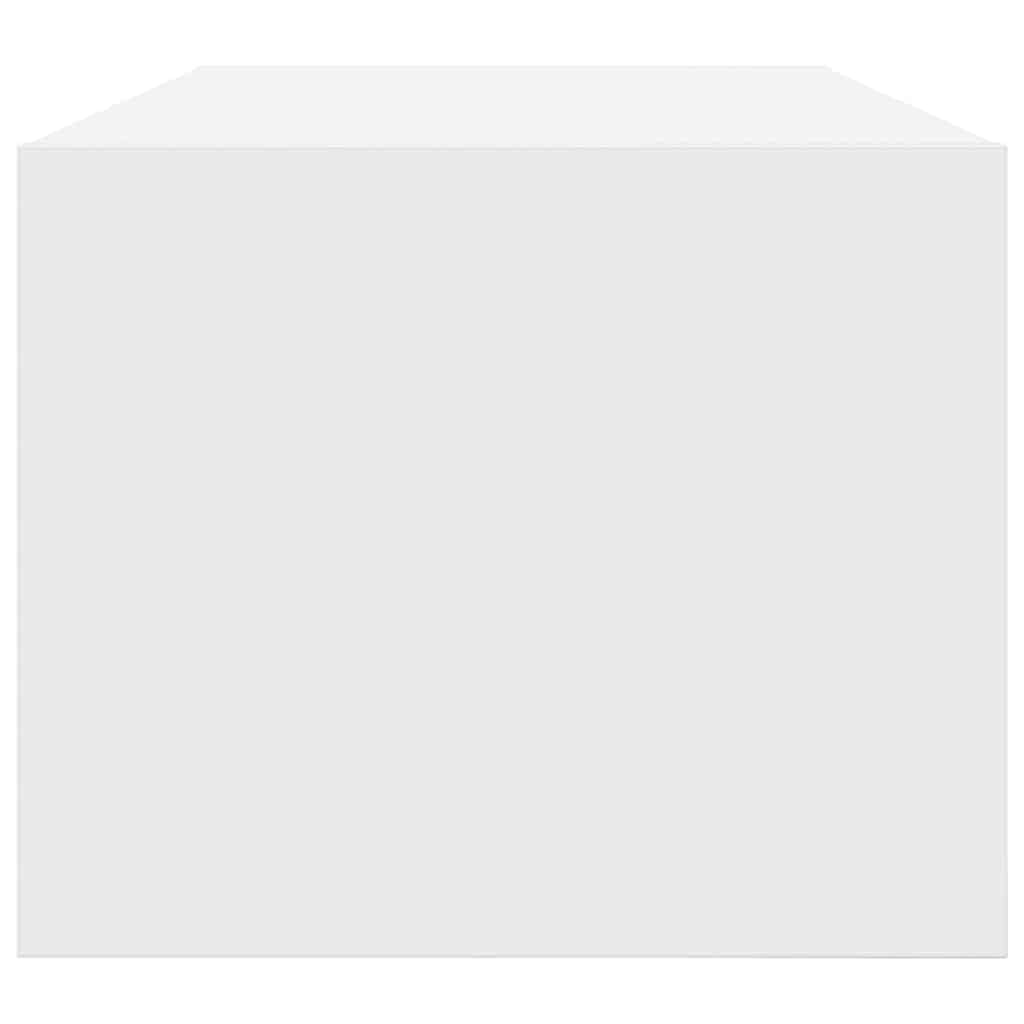 Móveis de TV 2 pcs 80x31x25,5 cm deriv. madeira branco