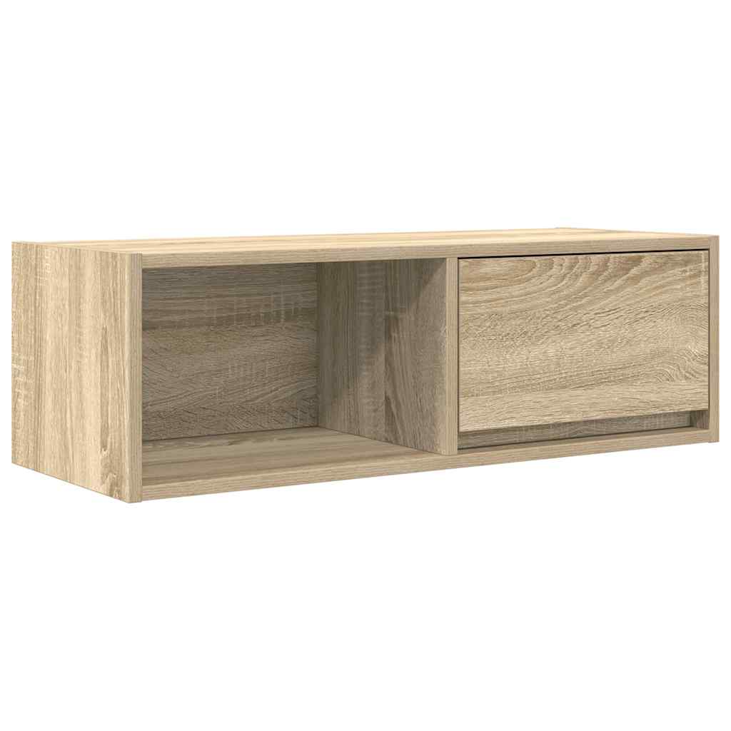 Móveis de TV 2pcs 80x31x25,5cm deriv. madeira carvalho sonoma