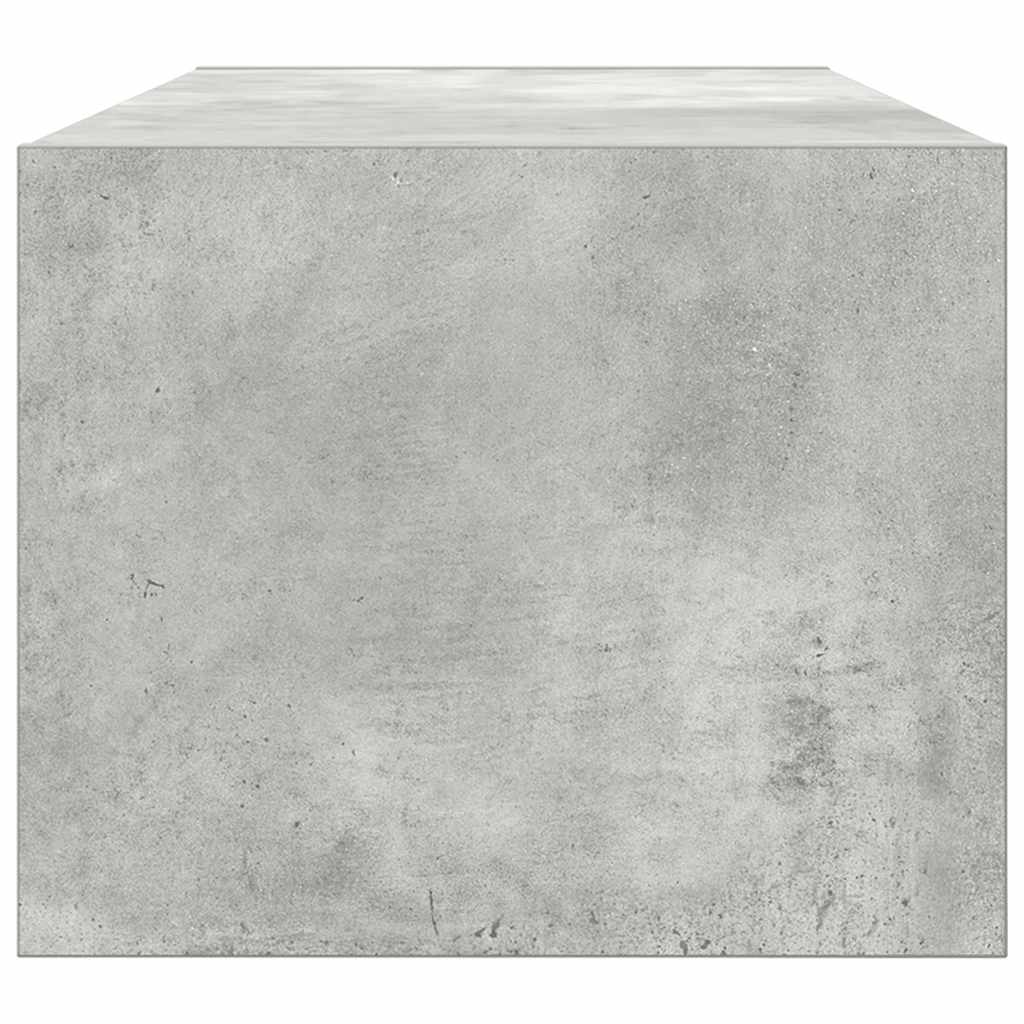 Móvel de TV 80x31x25,5 cm derivados de madeira cinza cimento