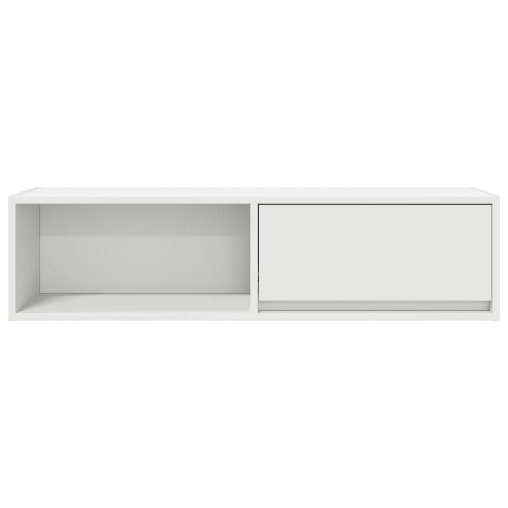 Móvel de TV 100x31x25,5 cm derivados de madeira branco