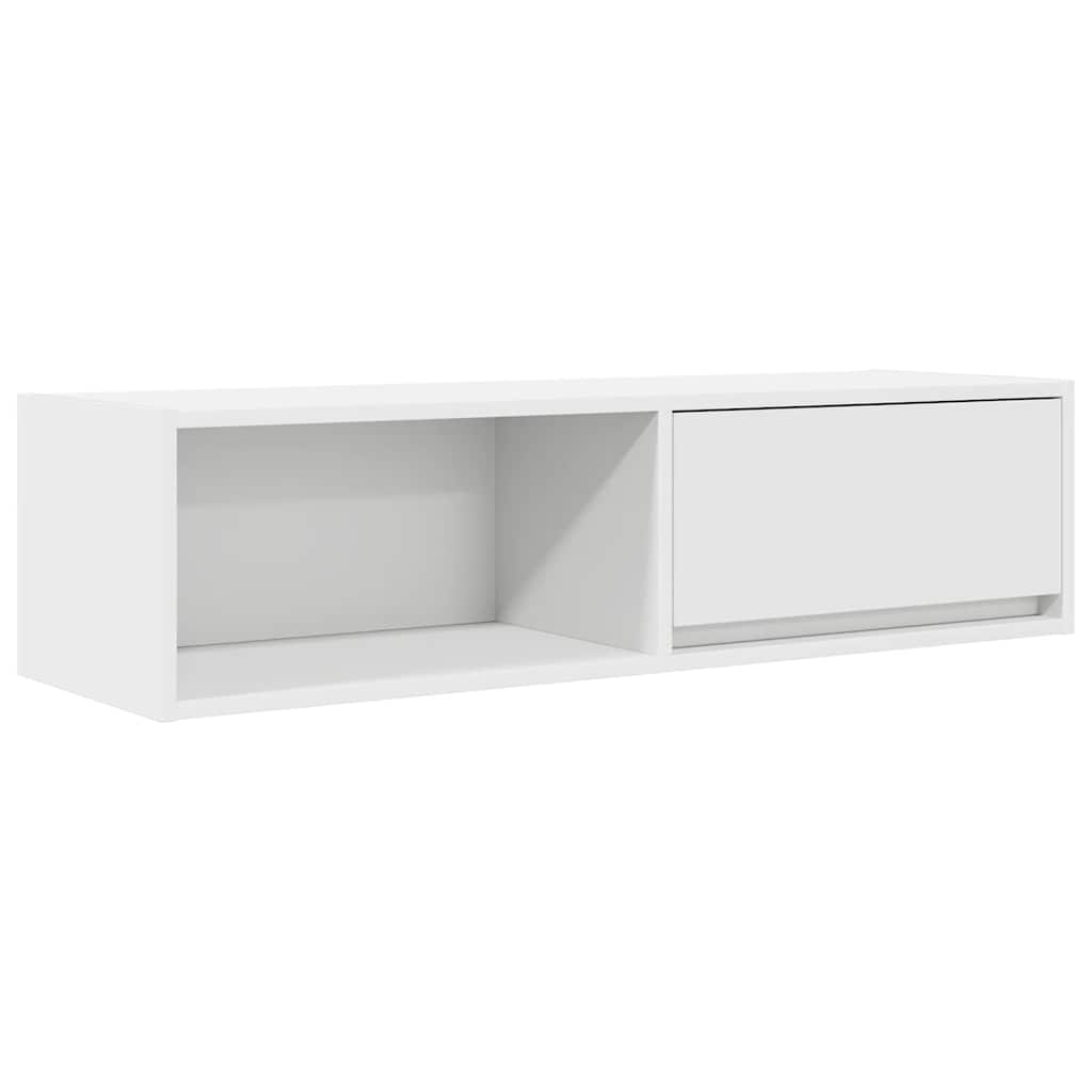 Móveis de TV 2 pcs 100x31x25,5 cm deriv. madeira branco