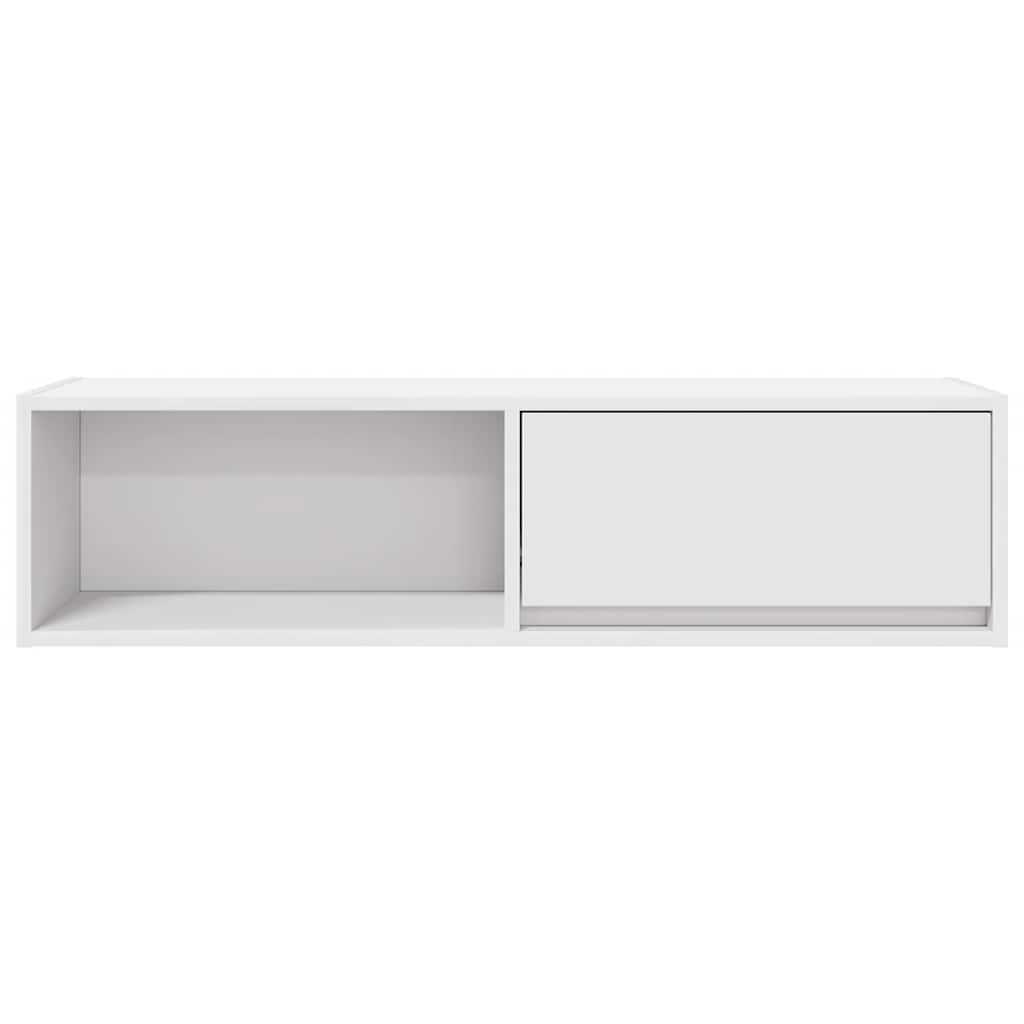 Móveis de TV 2 pcs 100x31x25,5 cm deriv. madeira branco
