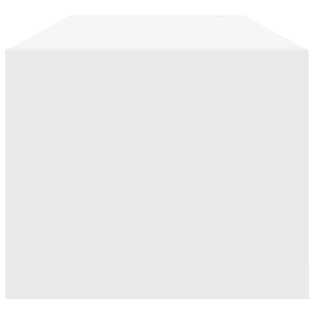 Móveis de TV 2 pcs 100x31x25,5 cm deriv. madeira branco