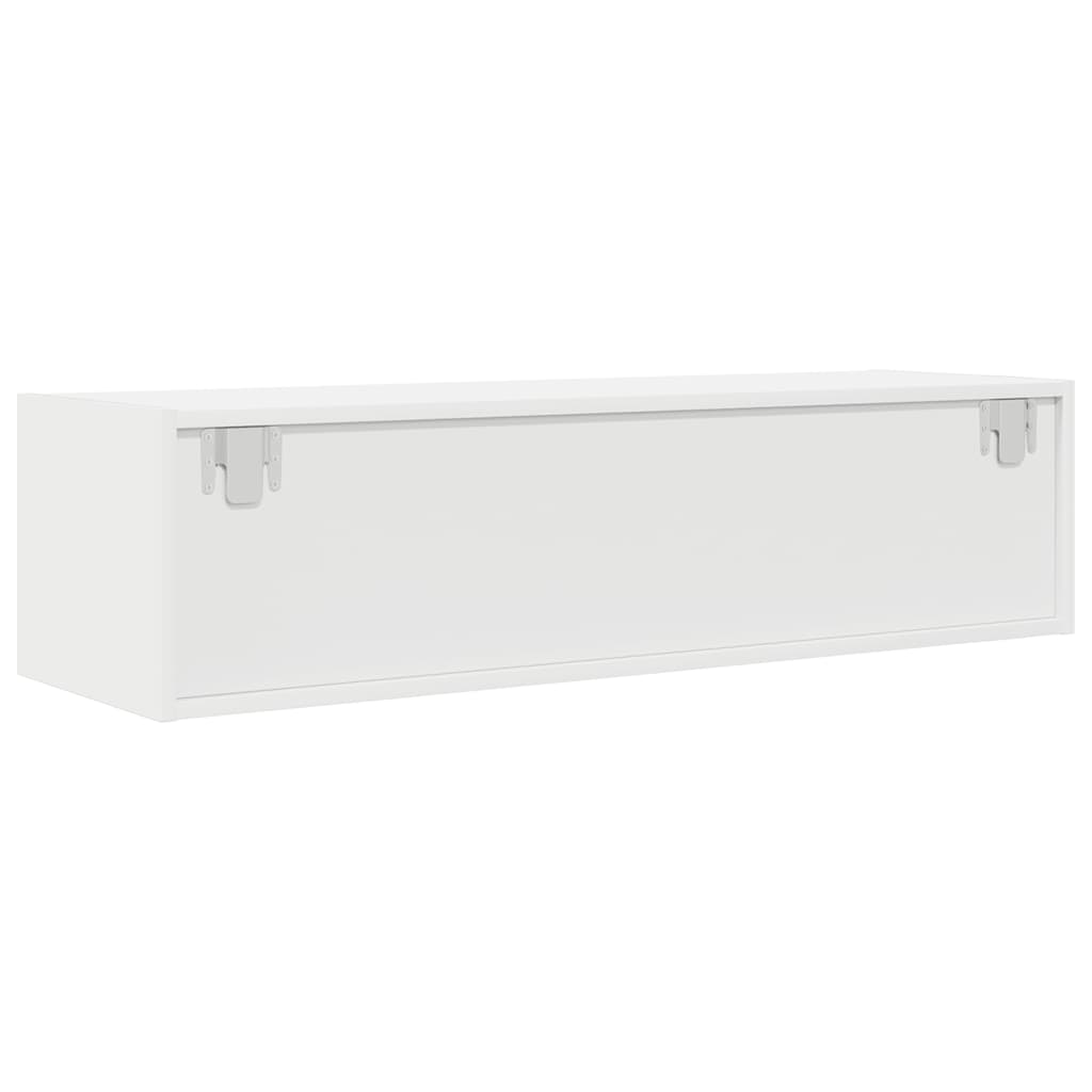 Móveis de TV 2 pcs 100x31x25,5 cm deriv. madeira branco