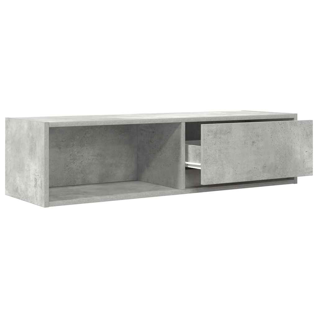 Móveis de TV 2pcs 100x31x25,5 cm deriv. madeira cinza cimento
