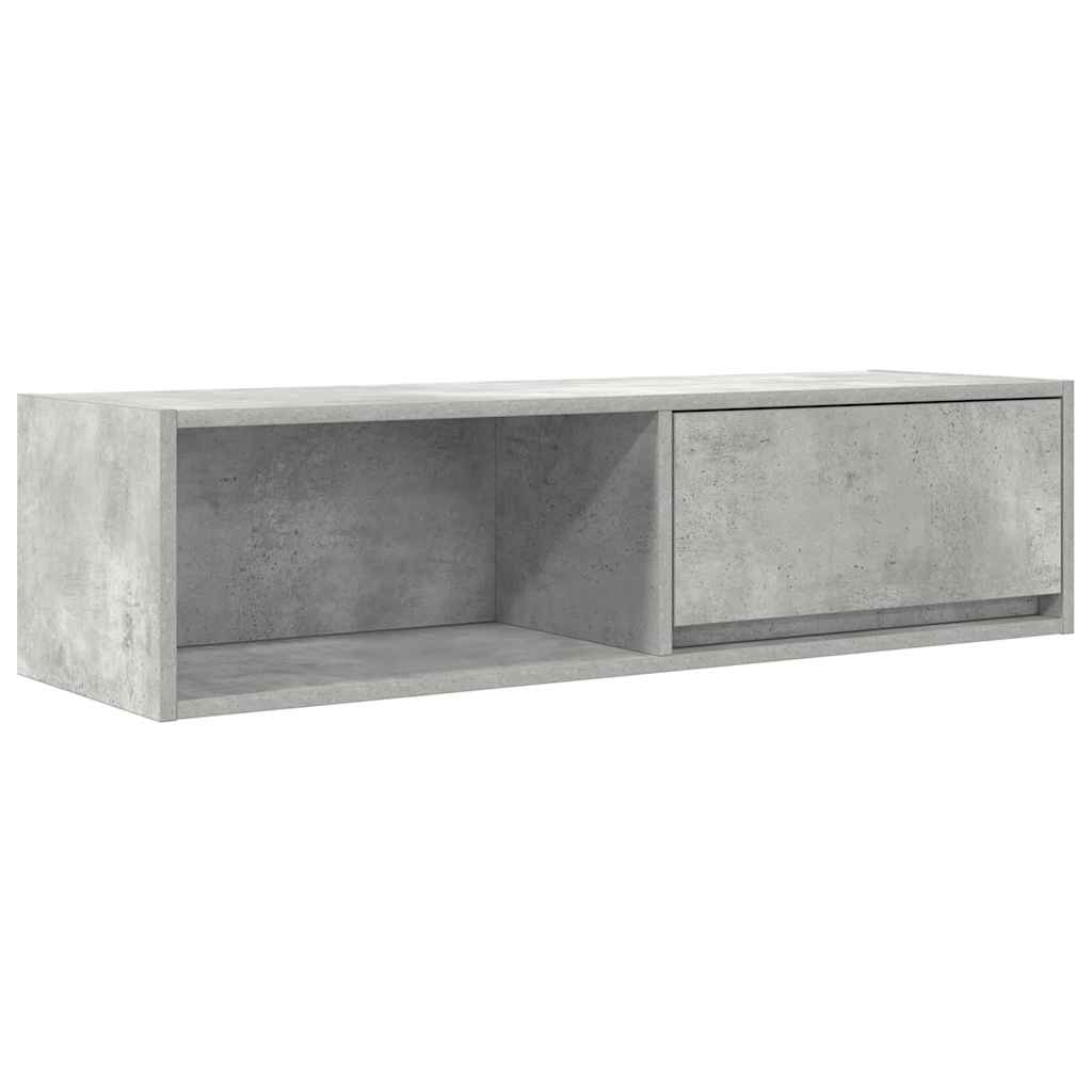 Móveis de TV 2pcs 100x31x25,5 cm deriv. madeira cinza cimento