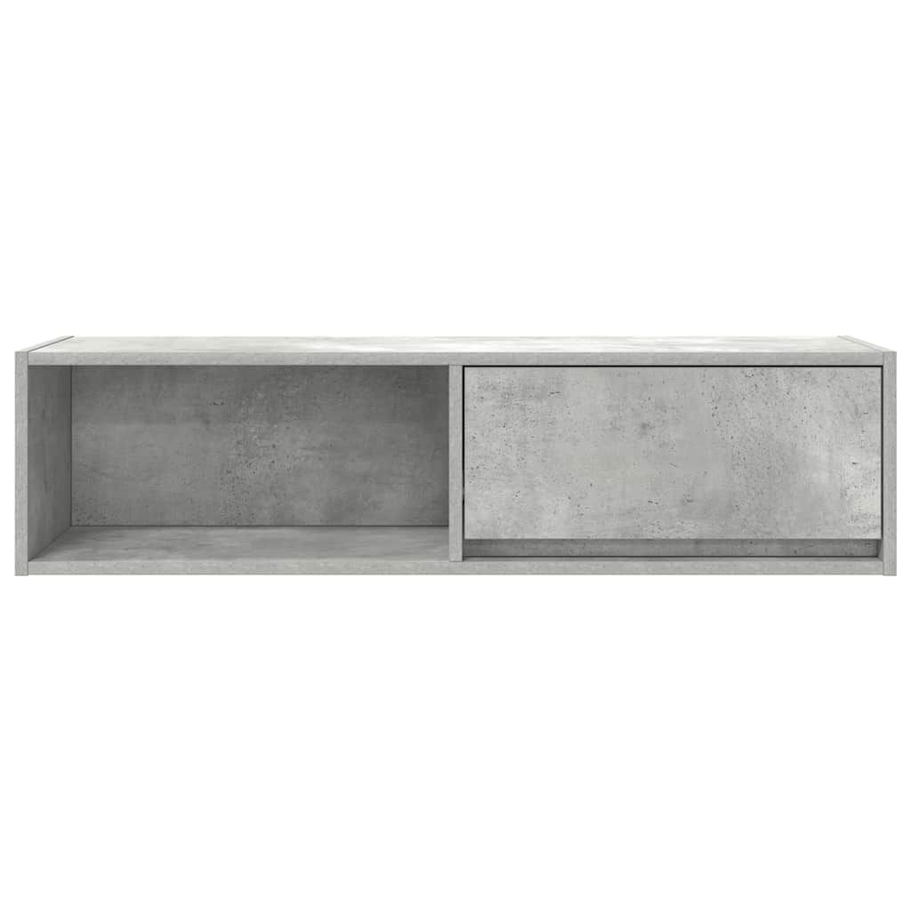 Móveis de TV 2pcs 100x31x25,5 cm deriv. madeira cinza cimento