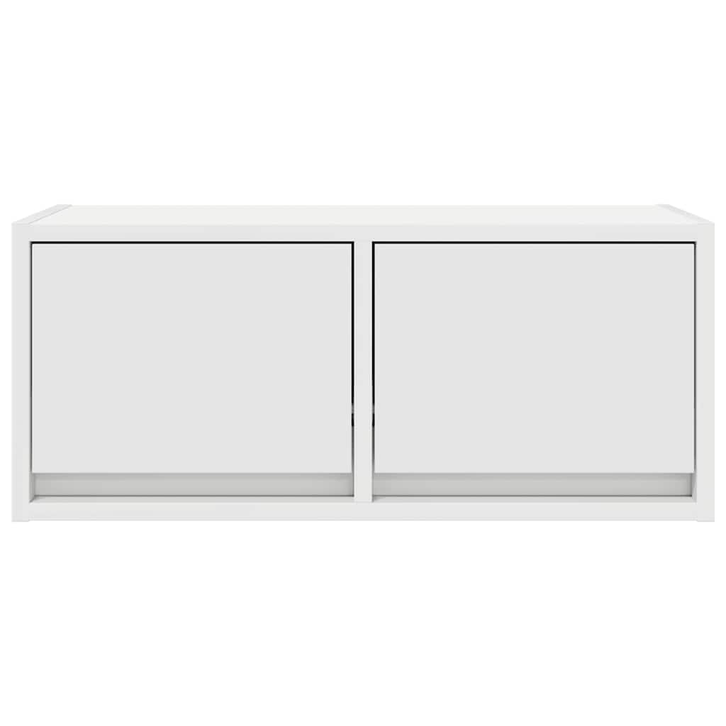 Móveis de TV 2 pcs 60x31x25,5 cm deriv. madeira branco