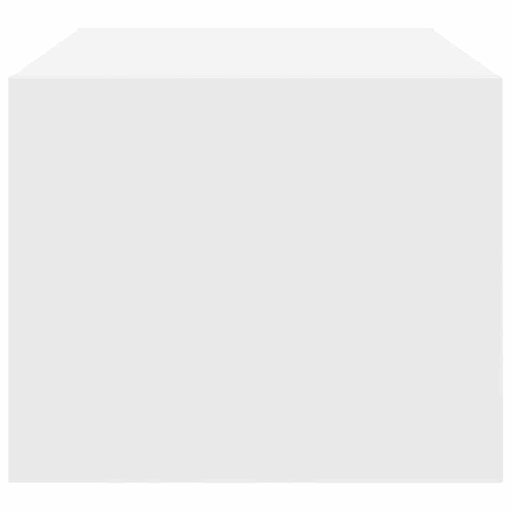 Móveis de TV 2 pcs 60x31x25,5 cm deriv. madeira branco