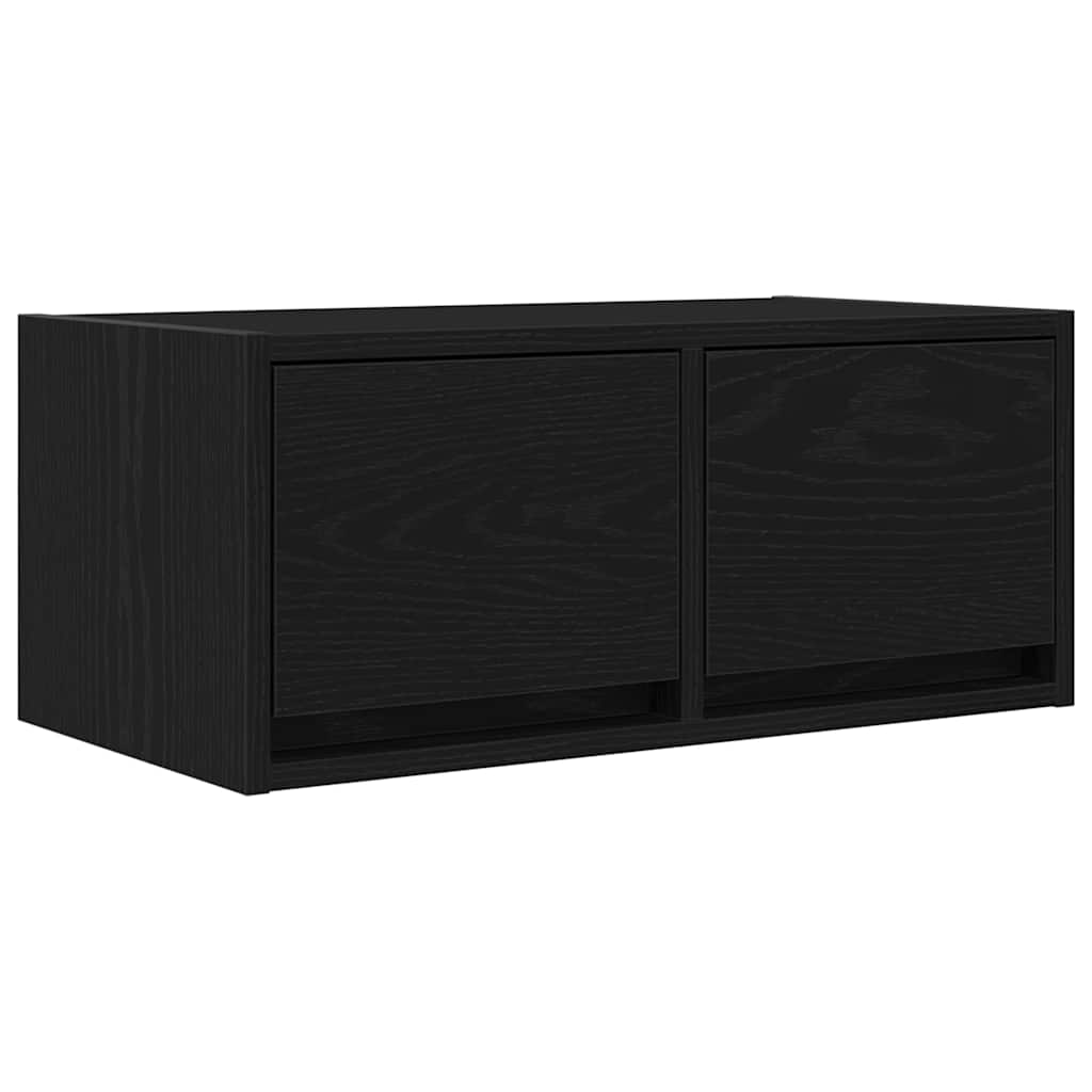 Móveis de TV 2pcs 60x31x25,5cm deriv. madeira carvalho preto