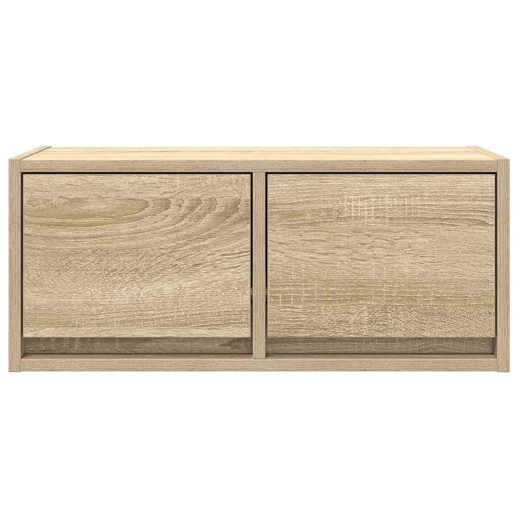 Móveis de TV 2pcs 60x31x25,5cm deriv. madeira carvalho sonoma