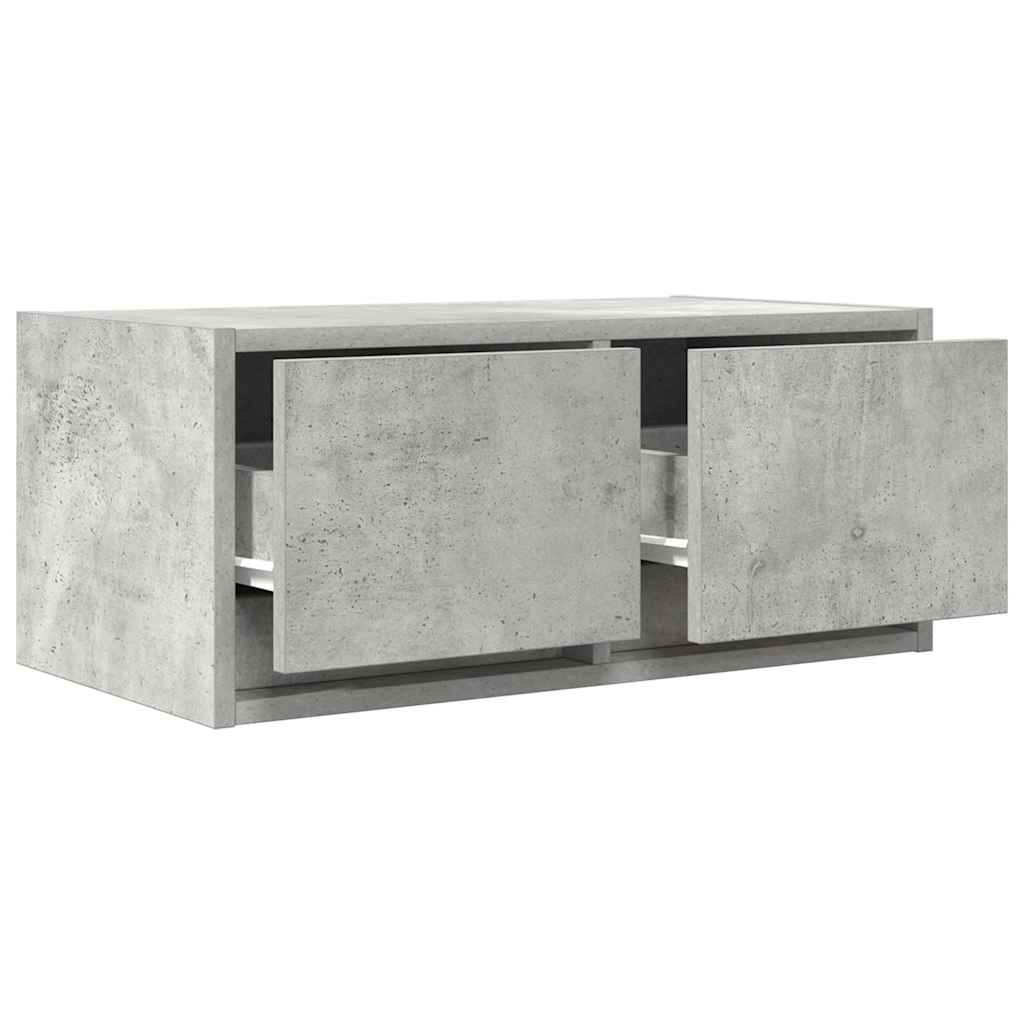 Móvel de TV 60x31x25,5 cm derivados de madeira cinza cimento