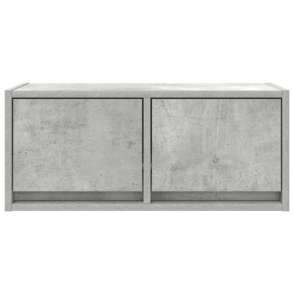 Móvel de TV 60x31x25,5 cm derivados de madeira cinza cimento