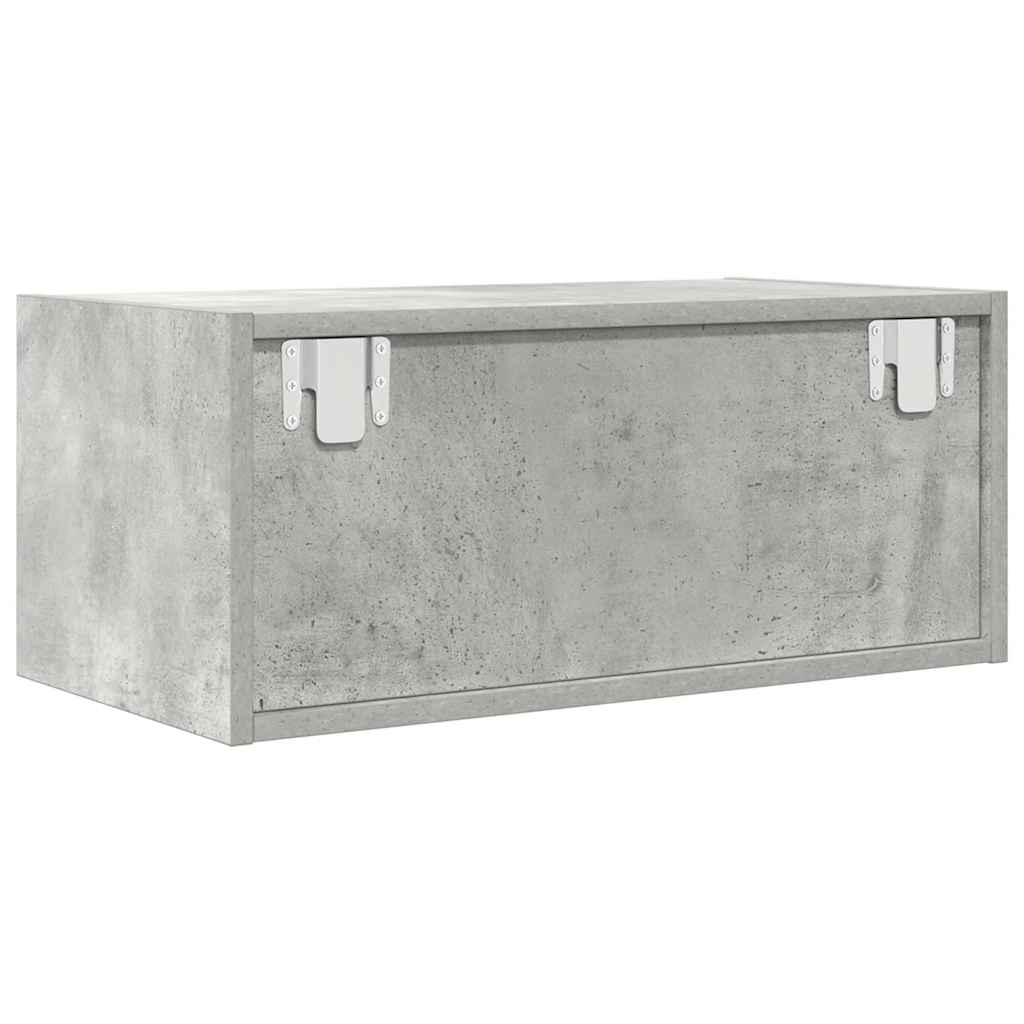 Móvel de TV 60x31x25,5 cm derivados de madeira cinza cimento