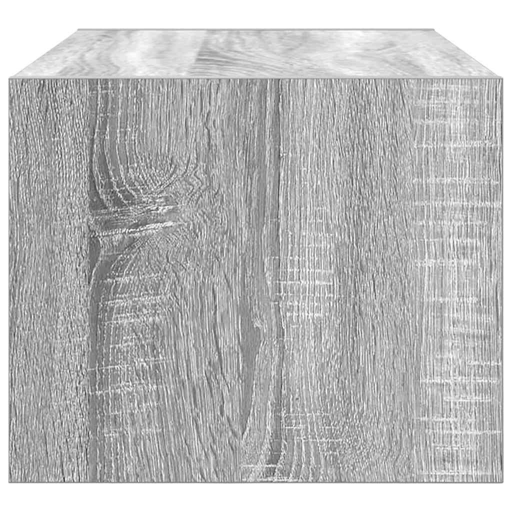 Móvel de TV 60x31x25,5 cm derivados de madeira cinzento sonoma