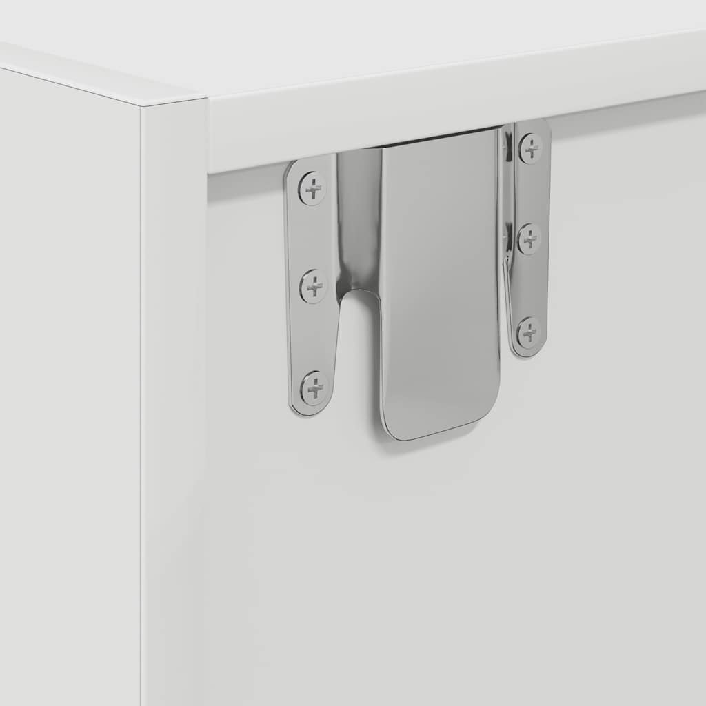 Móvel p/ TV 80x31x25,5 cm derivados de madeira branco