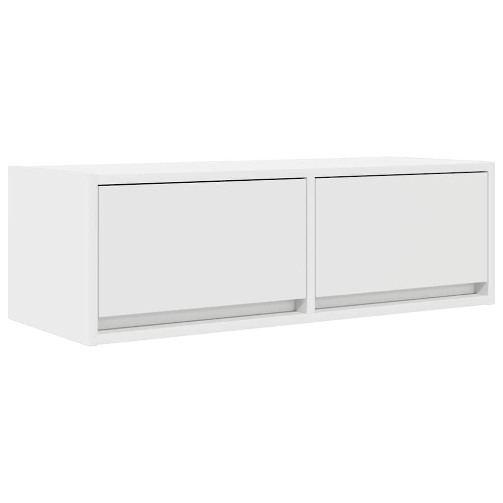 Móveis de TV 2 pcs 80x31x25,5 cm deriv. madeira branco