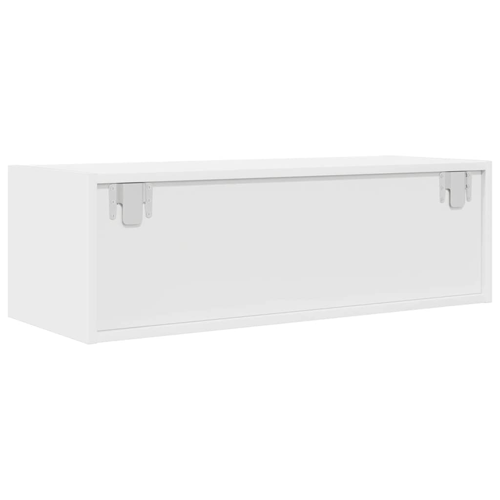 Móveis de TV 2 pcs 80x31x25,5 cm deriv. madeira branco