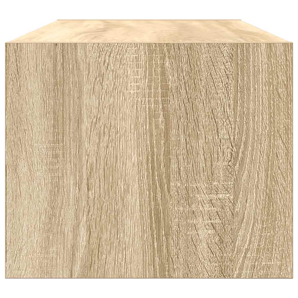 Móveis de TV 2pcs 80x31x25,5cm deriv. madeira carvalho sonoma