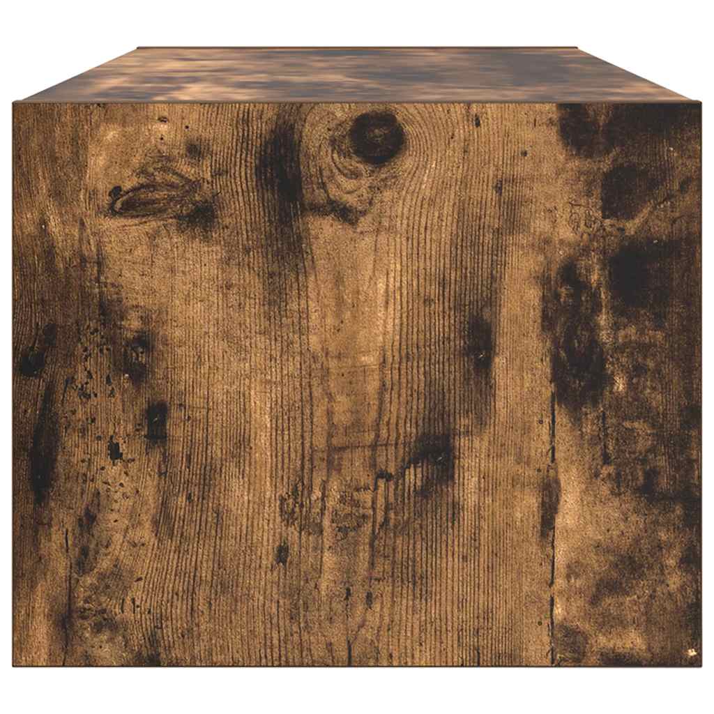 Móveis de TV 2pcs 80x31x25,5cm deriv. madeira carvalho fumado